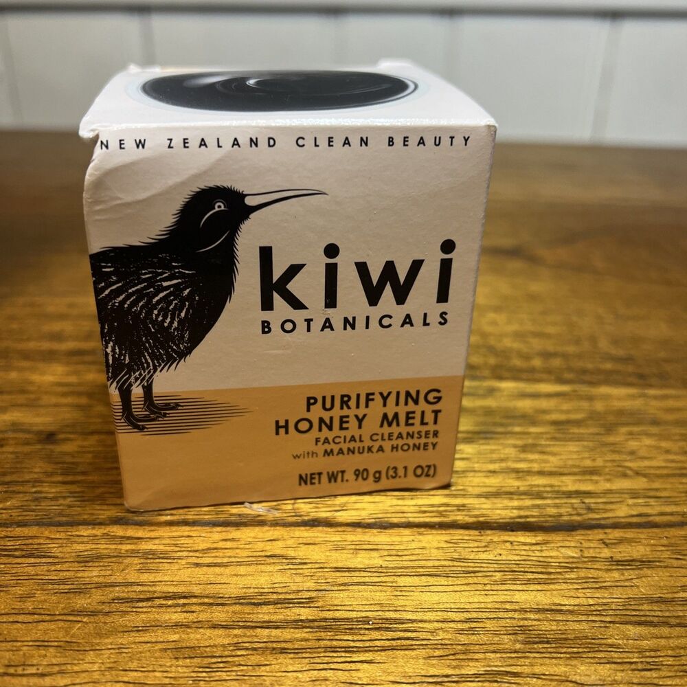 Kiwi Botanicals Nourishing Honey Melt Facial Cleanser with Manuka Honey, 3.1 oz.